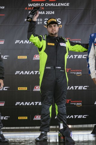 #127 Lamborghini Huracan Super Trofeo EVO2 of Aaron Farhadi, TPC Racing, GT America, GT2, SRO America, Sonoma Raceway, Sonoma, CA, April 2024
 | Brian Cleary/SRO