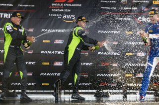 #127 Lamborghini Huracan Super Trofeo EVO2 of Aaron Farhadi, TPC Racing, GT America, GT2, SRO America, Sonoma Raceway, Sonoma, CA, April 2024
 | Brian Cleary/SRO