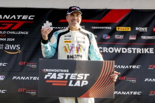 #14 Audi R8 LMS GT3 of James Sofronas, GMG Racing, GT America, SRO3, \SRO America, Sonoma Raceway, Sonoma, CA, April 2024\
 | Brian Cleary/SRO