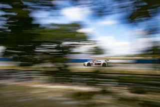 #3  Audi R8 LMS GT3 of Johnny O'Connell, SKI Autosports, GT America, SRO3, SRO America, Sebring International Raceway, Sebring, FL, May 2024.
 | Brian Cleary/SRO
