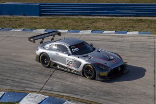 #50 Mercedes-AMG GT3 of Ross Chouest, Chouest Povoledo Racing, GT America, SRO3, SRO America, Sebring International Raceway, Sebring, FL, May 2024.
 | Brian Cleary/SRO