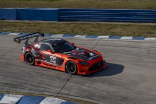 #04 Mercedes-AMG GT3 of  George Kurtz, Crowdstrike by Riley, GT America, SRO, SRO America, Sebring International Raceway, Sebring, FL, May 2024.
 | Brian Cleary/SRO