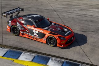 #04 Mercedes-AMG GT3 of  George Kurtz, Crowdstrike by Riley, GT America, SRO, SRO America, Sebring International Raceway, Sebring, FL, May 2024.
 | Brian Cleary/SRO