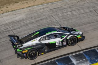#102 Lamborghini Huracan Super Trofeo EVO2 of Alan Grossberg, TPC Racing, GT America, GT2, SRO America, Sebring International Raceway, Sebring, FL, May 2024.
 | Brian Cleary/SRO