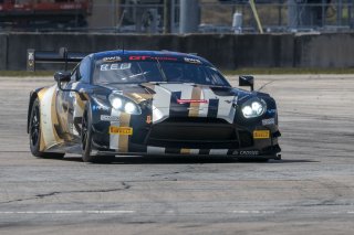 #2 Aston Martin Vantage AMR GT3 of Jason Bell, Flying Lizard Motorsports, GT America, SRO3, SRO America, Sebring International Raceway, Sebring, FL, May 2024.
 | Brian Cleary/SRO