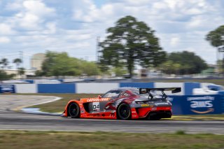 #04 Mercedes-AMG GT3 of  George Kurtz, Crowdstrike by Riley, GT America, SRO, SRO America, Sebring International Raceway, Sebring, FL, May 2024.
 | Brian Cleary/SRO