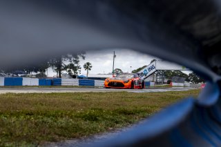 #04 Mercedes-AMG GT3 of  George Kurtz, Crowdstrike by Riley, GT America, SRO, SRO America, Sebring International Raceway, Sebring, FL, May 2024.
 | Brian Cleary/SRO