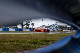 #04 Mercedes-AMG GT3 of  George Kurtz, Crowdstrike by Riley, GT America, SRO, SRO America, Sebring International Raceway, Sebring, FL, May 2024.
 | Brian Cleary/SRO