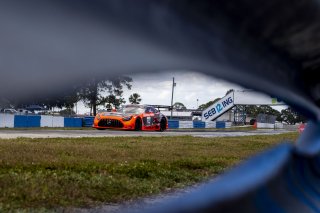 #04 Mercedes-AMG GT3 of  George Kurtz, Crowdstrike by Riley, GT America, SRO, SRO America, Sebring International Raceway, Sebring, FL, May 2024.
 | Brian Cleary/SRO