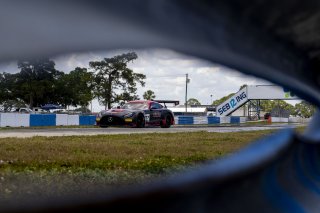#27 Mercedes-AMG GT3 of Jason Daskalos, CRP/Daskalos Motorsports, GT America, SRO3, SRO America, Sebring International Raceway, Sebring, FL, May 2024.
 | Brian Cleary/SRO
