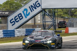 #007 Aston Martin Vantage AMR GT3 of Tim Savage, ProSport Competition, GT America, SRO3, SRO America, Sebring International Raceway, Sebring, FL, May 2024.
 | Brian Cleary/SRO