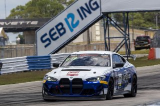 SRO America, Sebring International Raceway, Sebring, FL, #21 BMW M4 GT4 of Nicholas Shanny, Carrus Callas Raceteam, GT America, GT4, May 2024.
 | Brian Cleary/SRO