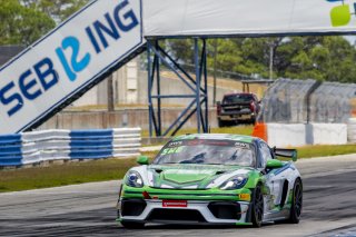 #7 Porsche 718 Cayman GT4 RS Clubsport of Curt Swearingin, ACI Motorsports, GT America, GT4, SRO America, Sebring International Raceway, Sebring, FL, May 2024.
 | Brian Cleary/SRO