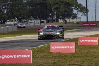 #007 Aston Martin Vantage AMR GT3 of Tim Savage, ProSport Competition, GT America, SRO3, SRO America, Sebring International Raceway, Sebring, FL, May 2024.
 | Brian Cleary/SRO