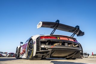 #3  Audi R8 LMS GT3 of Johnny O'Connell, SKI Autosports, GT America, SRO3, SRO America, Sebring International Raceway, Sebring, FL, May 2024.
 | Brian Cleary/SRO