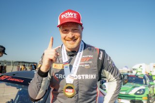 #04 Mercedes-AMG GT3 of  George Kurtz, Crowdstrike by Riley, GT America, SRO, SRO America, Sebring International Raceway, Sebring, FL, May 2024.
 | Brian Cleary/SRO