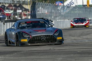 #50 Mercedes-AMG GT3 of Ross Chouest, Chouest Povoledo Racing, GT America, SRO3, SRO America, Sebring International Raceway, Sebring, FL, May 2024.
 | Brian Cleary/SRO