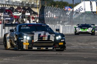 #2 Aston Martin Vantage AMR GT3 of Jason Bell, Flying Lizard Motorsports, GT America, SRO3, SRO America, Sebring International Raceway, Sebring, FL, May 2024.
 | Brian Cleary/SRO