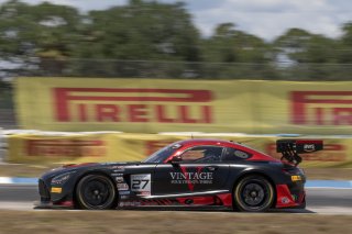 #27 Mercedes-AMG GT3 of Jason Daskalos, CRP/Daskalos Motorsports, GT America, SRO3, SRO America, Sebring International Raceway, Sebring, FL, May 2024.
 | Brian Cleary/SRO