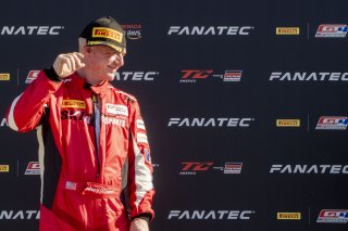 #3  Audi R8 LMS GT3 of Johnny O'Connell, SKI Autosports, GT America, SRO3, SRO America, Sebring International Raceway, Sebring, FL, May 2024.
 | Brian Cleary/SRO