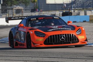 #04 Mercedes-AMG GT3 of  George Kurtz, Crowdstrike by Riley, GT America, SRO, SRO America, Sebring International Raceway, Sebring, FL, May 2024.
 | Brian Cleary/SRO
