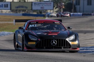 #27 Mercedes-AMG GT3 of Jason Daskalos, CRP/Daskalos Motorsports, GT America, SRO3, SRO America, Sebring International Raceway, Sebring, FL, May 2024.
 | Brian Cleary/SRO