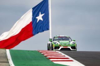 #7 Porsche 718 Cayman GT4 RS Clubsport of Curt Swearingin, ACI Motorsports, GT America, GT4, SRO America, Circuit of the Americas, Austin TX, May 2024.
 | Brian Cleary/SRO