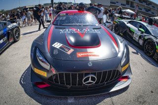 #27 Mercedes-AMG GT3 of Jason Daskalos, CRP/Daskalos Motorsports, GT America, SRO3, SRO America, Circuit of the Americas, Austin TX, May 2024.
 | Brian Cleary/SRO