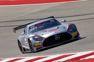 #50 Mercedes-AMG GT3 of Ross Chouest, Chouest Povoledo Racing, GT America, SRO3, SRO America, Circuit of the Americas, Austin TX, May 2024.
 | Brian Cleary/SRO