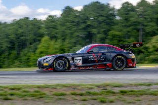 #27 Mercedes-AMG GT3 of Jason Daskalos, CRP/Daskalos Motorsports, GT America, SRO3, SRO America, VIRginia International Raceway, Alton, VA, July 2024.
 | Brian Cleary/SRO