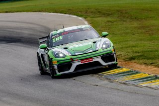 #7 Porsche 718 Cayman GT4 RS Clubsport of Curt Swearingin, ACI Motorsports, GT America, GT4, SRO America, VIRginia International Raceway, Alton, VA, July 2024.
 | Brian Cleary/SRO