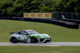 #7 Porsche 718 Cayman GT4 RS Clubsport of Curt Swearingin, ACI Motorsports, GT America, GT4, SRO America, VIRginia International Raceway, Alton, VA, July 2024.
 | Brian Cleary/SRO