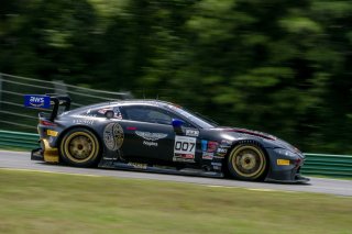 #007 Aston Martin Vantage AMR GT3 of Tim Savage, ProSport Competition, GT America, SRO3, SRO America, VIRginia International Raceway, Alton, VA, July 2024.
 | Brian Cleary/SRO