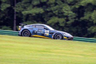 #25 Aston Martin Vantage AMR GT4 of Gray Newell, Heart of Racing Team, GT America, GT4, SRO America, VIRginia International Raceway, Alton, VA, July 2024.
 | Brian Cleary/SRO