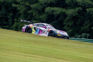 #32 Porsche 911 GT3-R (991.ii) of Kyle Washington, GMG Racing, GT America, SRO3, SRO America, VIRginia International Raceway, Alton, VA, July 2024.
 | Brian Cleary/SRO
