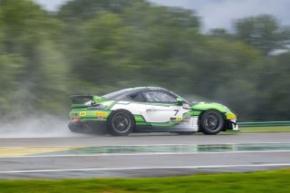 #7 Porsche 718 Cayman GT4 RS Clubsport of Curt Swearingin, ACI Motorsports, GT America, GT4, SRO America, VIRginia International Raceway, Alton, VA, July 2024.
 | Brian Cleary/SRO