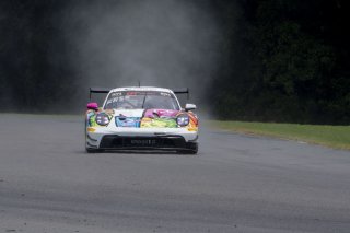 #32 Porsche 911 GT3-R (991.ii) of Kyle Washington, GMG Racing, GT America, SRO3, SRO America, VIRginia International Raceway, Alton, VA, July 2024.
 | Brian Cleary/SRO
