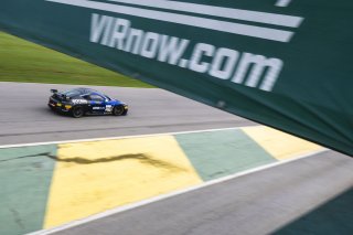 #098 Porsche 718 Cayman GT4 of Isaac Sherman, Rotek Racing, GT America, GT4, SRO America, VIRginia International Raceway, Alton, VA, July 2024.
 | Brian Cleary/SRO