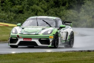 #7 Porsche 718 Cayman GT4 RS Clubsport of Curt Swearingin, ACI Motorsports, GT America, GT4, SRO America, Road America, Elkhart Lake, WI, August 2024.
 | Brian Cleary/SRO