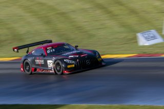 #27 Mercedes-AMG GT3 of Jason Daskalos, CRP/Daskalos Motorsports, GT America, SRO3, SRO America, Road America, Elkhart Lake, WI, August 2024.
 | Brian Cleary/SRO