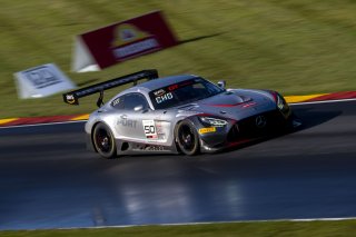 #50 Mercedes-AMG GT3 of Ross Chouest, Chouest Povoledo Racing, GT America, SRO3, SRO America, Road America, Elkhart Lake, WI, August 2024.
 | Brian Cleary/SRO