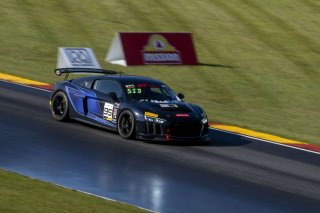 #95 Audi R8 LMS GT4 of Farhan Siddiqi, FASTMD Racing with Remoter Racing, GT America, GT4, SRO America, Road America, Elkhart Lake, WI, August 2024.
 | Brian Cleary/SRO