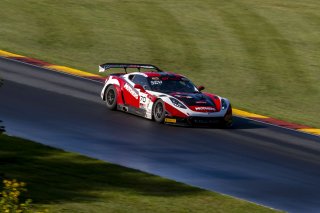 #70 Callaway Corvette Z06R GT3 of Mirco Schultis, MISHUMOTORS, GT America, SRO3, SRO America, Road America, Elkhart Lake, WI, August 2024.
 | Brian Cleary/SRO