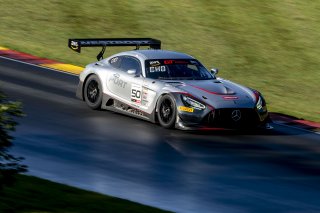 #50 Mercedes-AMG GT3 of Ross Chouest, Chouest Povoledo Racing, GT America, SRO3, SRO America, Road America, Elkhart Lake, WI, August 2024.
 | Brian Cleary/SRO