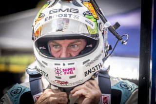 #32 Porsche 911 GT3-R (991.ii) of Kyle Washington, GMG Racing, GT America, SRO3, SRO America, Road America, Elkhart Lake, WI, August 2024.
 | Brian Cleary/SRO