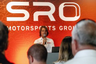 St&eacute;phane Ratel, State of the Series, SRO America, Road America, Elkhart Lake, WI, August 2024.
 | Brian Cleary/SRO