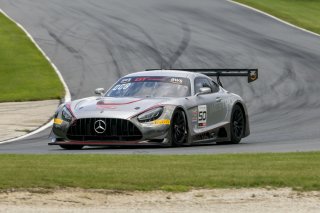 #50 Mercedes-AMG GT3 of Ross Chouest, Chouest Povoledo Racing, GT America, SRO3, SRO America, Road America, Elkhart Lake, WI, August 2024.
 | Brian Cleary/SRO