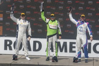 #7 Porsche 718 Cayman GT4 RS Clubsport of Curt Swearingin, ACI Motorsports, GT America, GT4, SRO America, Road America, Elkhart Lake, WI, August 2024.
 | Brian Cleary/SRO