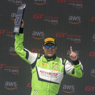 #7 Porsche 718 Cayman GT4 RS Clubsport of Curt Swearingin, ACI Motorsports, GT America, GT4, SRO America, Road America, Elkhart Lake, WI, August 2024.
 | Brian Cleary/SRO