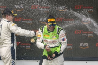 #7 Porsche 718 Cayman GT4 RS Clubsport of Curt Swearingin, ACI Motorsports, GT America, GT4, SRO America, Road America, Elkhart Lake, WI, August 2024.
 | Brian Cleary/SRO